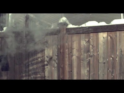 Water evaporating mid-air in Super Slow Motion