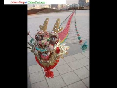 Chinese dragon kites in China