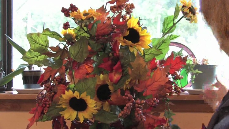 Gardening Flowers : How to Make a Sunflower Arrangement