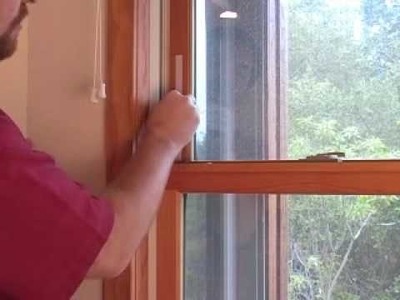 How to child proof your window with the Window Wedge