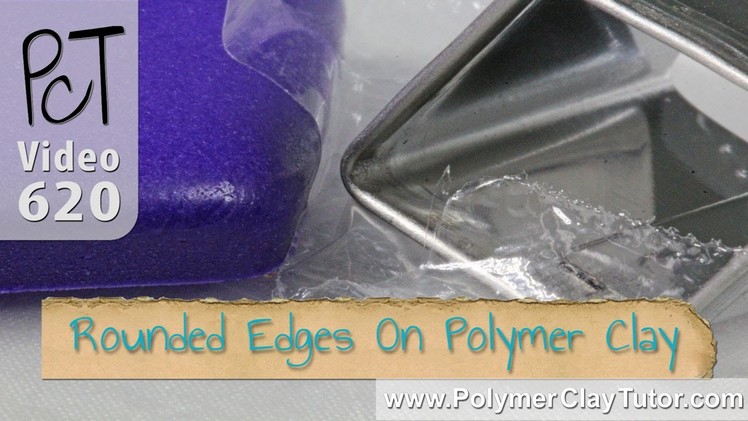 How To Get Smooth Rounded Edges on Polymer Clay Cutouts