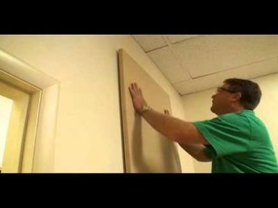 How to Install Commonwealth Collection Acoustical Wall Panels (Acoustical Solutions, Inc.)