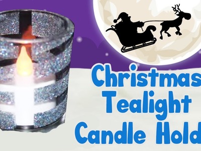How to Make a Christmas Tealight Candle Holder