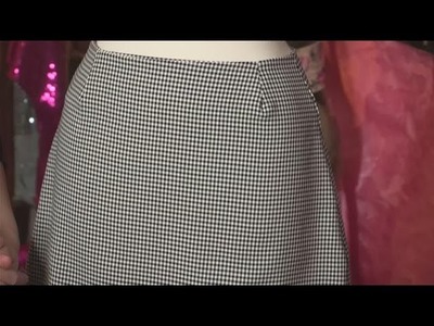 How To Sew A Simple Skirt