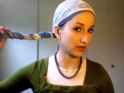 How To Wrap an Infinity Scarf on Your Head! (Tichel Wrapunzel)