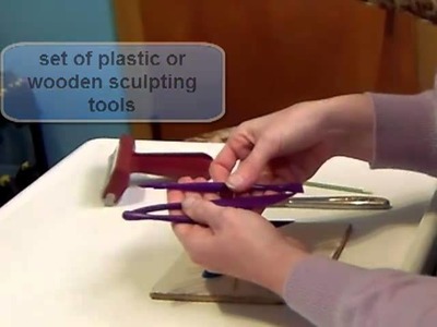 Introduction to Basic Sculpting Tools for Polymer Clay- Beginners Series