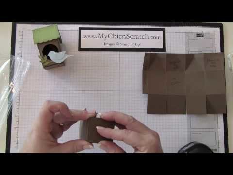 Mini Milk Carton Birdhouse