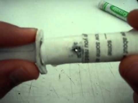 Paper ballistic knife tutorial