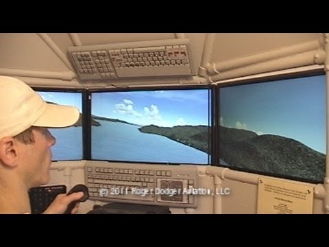 Sample video: DIY Triple Screen Flight Sim, Item #T440
