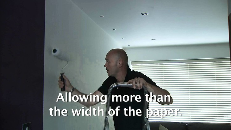 Superfresco EASY Handy Tip - How to paste the wall, not the paper