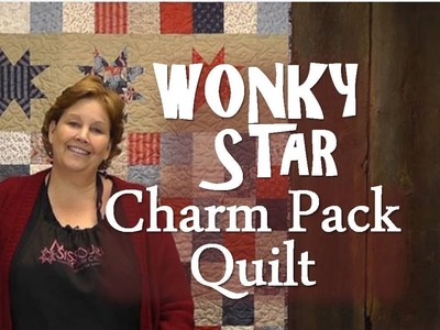 The Wonky Star Charm Pack Quilt