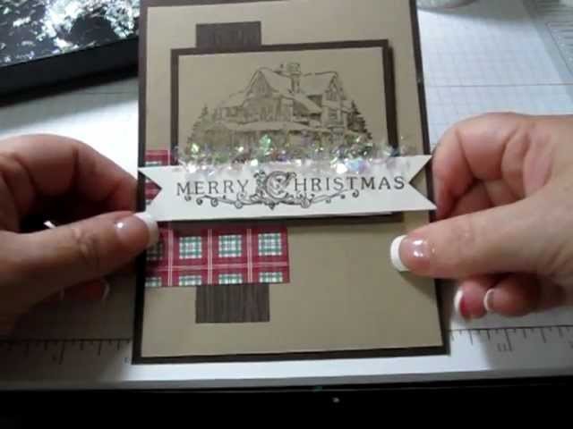 Using Stampin' Up! Mica Flakes