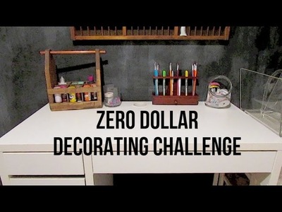 Zero Dollar Decorating | My Craft Desk