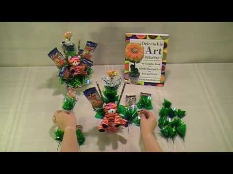Zoo Animals Candy Bouquet - How To Make Candy Bouquets - Delectable Art