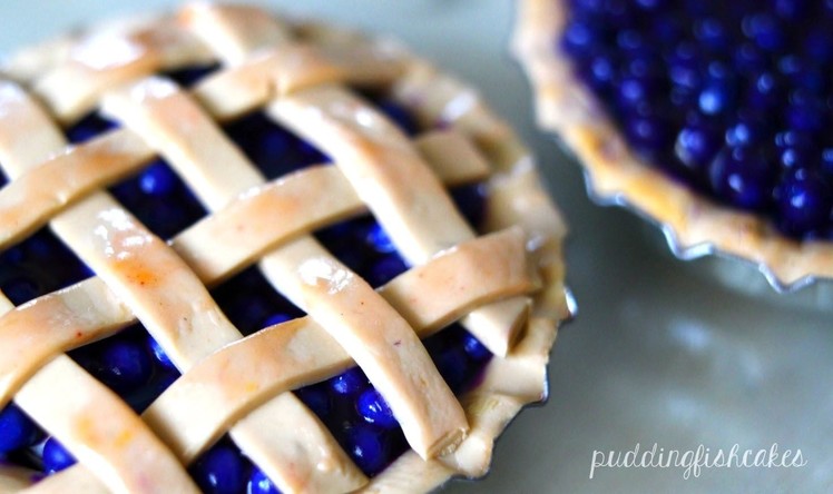 Blueberry Pie: Polymer Clay Tutorial