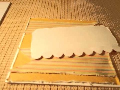 Cardmaking tutorial - start to finish