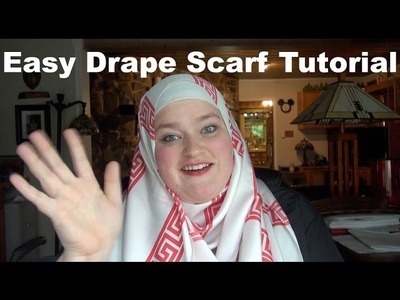 Drape Scarf Tutorial- How To Wear A Headscarf. | Nye