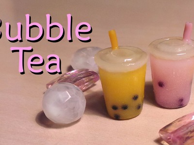 Easy Polymer Clay Tutorial; Bubble. Boba Tea Charm