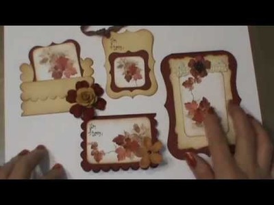 Fall projects with digi images stamping off and watercolor pencils techniques tutorials