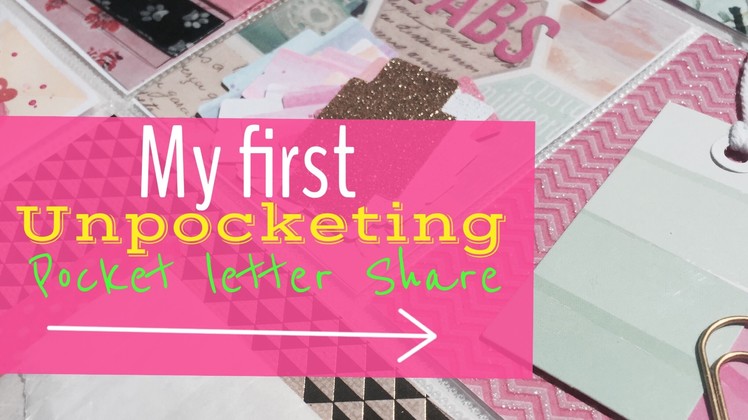 First Unpocketing Video: Pocket Letter Share