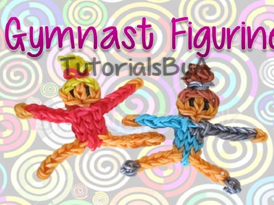 Gymnast Action Figurine.Figurine Rainbow Loom Tutorial