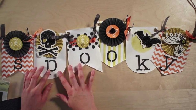 Halloween Banner Simply Created Accessory Kit