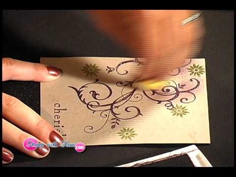 Heat Embossing - Part 2 - The Stamp with Tami Show