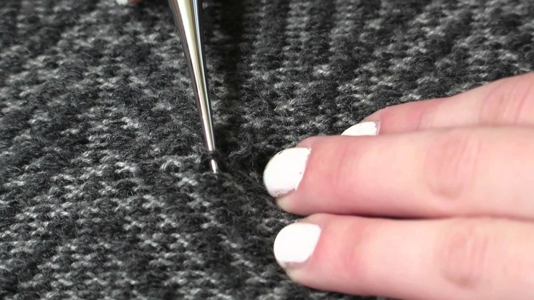 How to Fix a Snagged Sweater