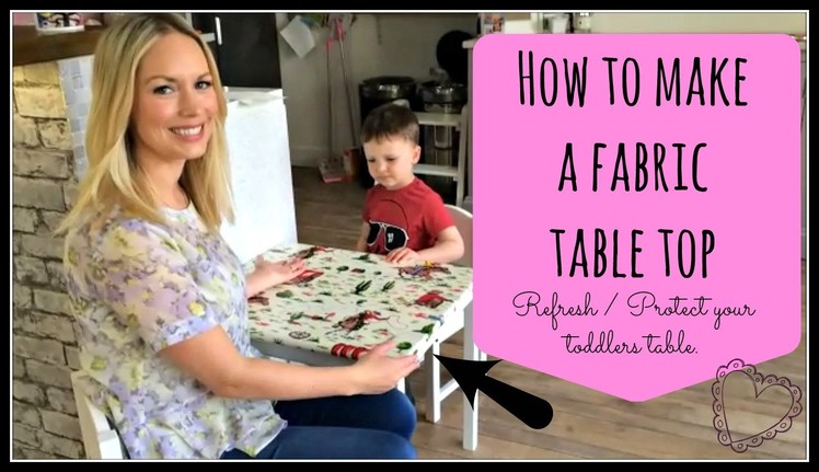 How to Make a Bespoke Cath Kidston Table Top