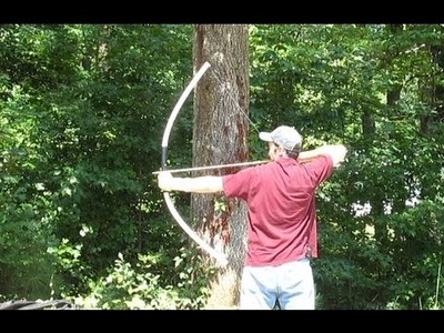 How to make a Bow - PVC Bow - Quick and Easy - SpecificLove