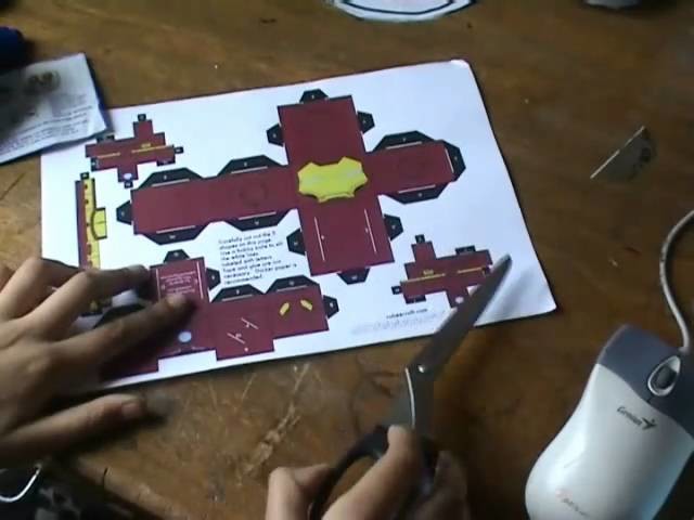 How to make a cubee iron man or any humanoid