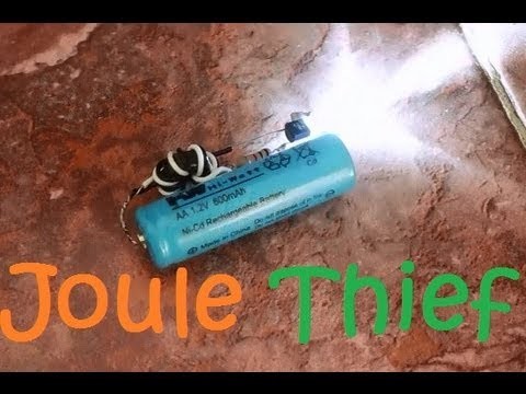 How To Make a "Joule Thief"