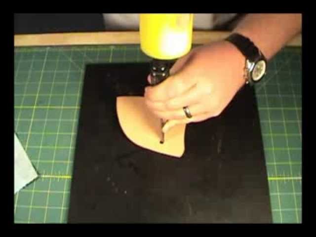 How to make a Leather Holster 1 of 3