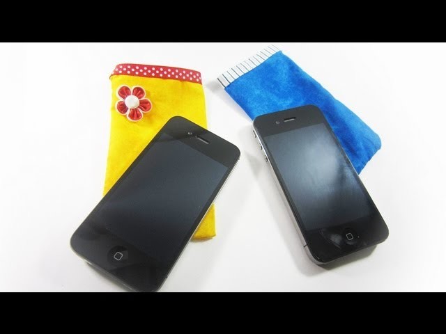 How to make an iPhone or  iPod cover - EP