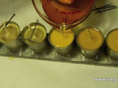 How To Make Beeswax Votive Candles