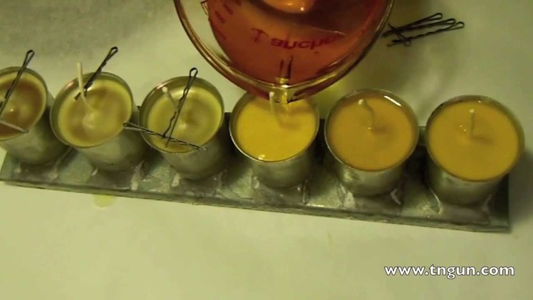 How To Make Beeswax Votive Candles