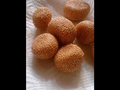 How to Make Dim Sum Sesame Seed Balls (Jin Deui)