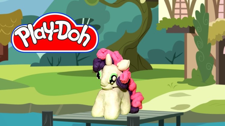 How to make Play Doh Sweetie Belle My Little Pony