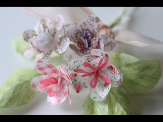 How to Make Simple Wafer Paper Flowers
