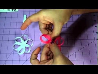 How To Tutorial: No Sew Ribbon Flower Hair Clip