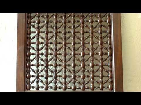 Moroccan wood lattice screens - Jali screens - Moroccan latticework - mashrabiyah