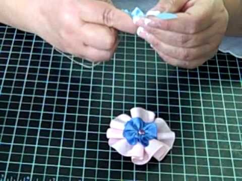 RIbbon Flower tutorial