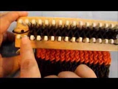 Simply Intertwined: UPDATED Changing Colors On A Rake (or Straight Loom)