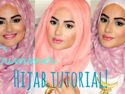 Summer Hijab Tutorial! | Hijab Hills