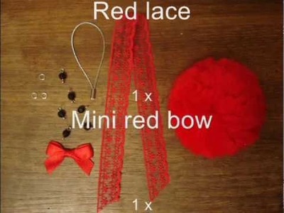 Tutorial: Bow & Lace Pompom Mobile Hanger