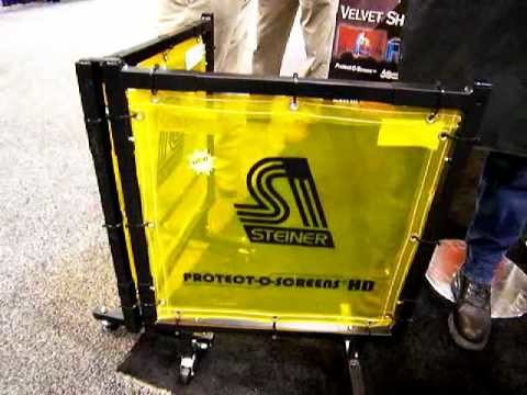 Welding Curtains and Welding Screens - Portable and Inexpensive