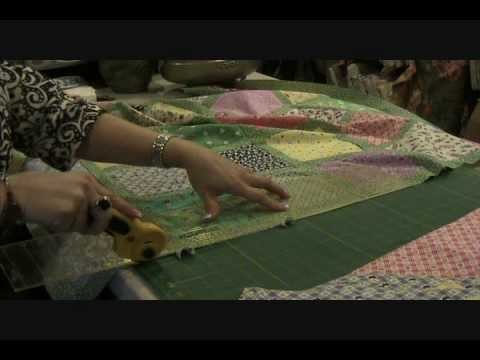 1930s Retro Baby Quilt Kit Assembly and Sashing Instructions.wmv