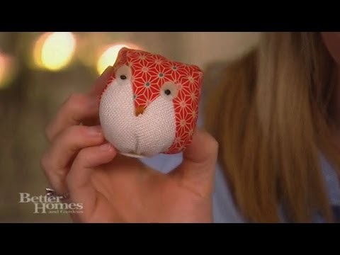 Better Homes and Gardens - How to make an owl