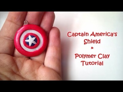 Captain America's Shield Polymer Clay Tutorial - Avengers Part1