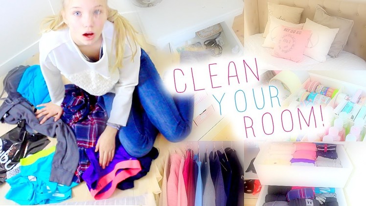 Cleaning My Room+Organization Tips!